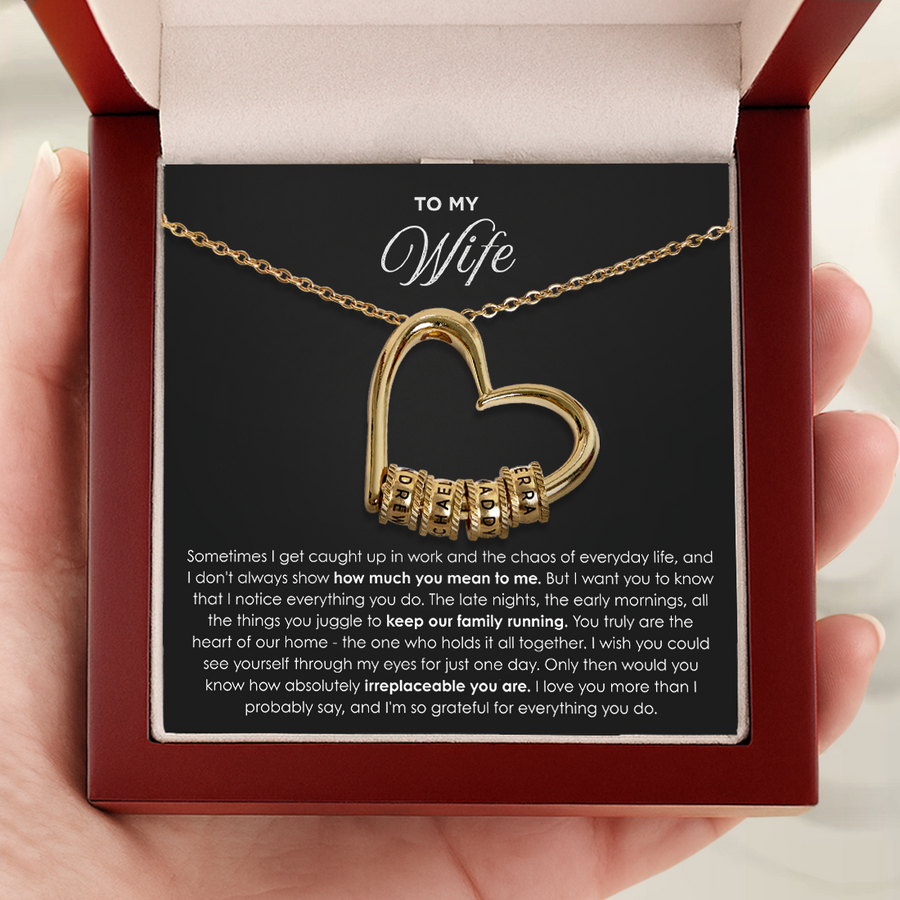Heart of Our Family - Personalized Necklace