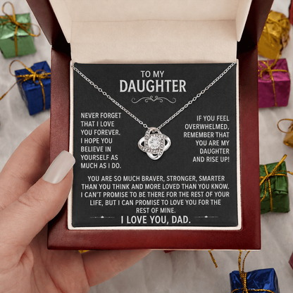 To my Daughter - Eternal Love Engraved