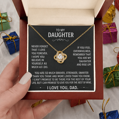 To my Daughter - Eternal Love Engraved