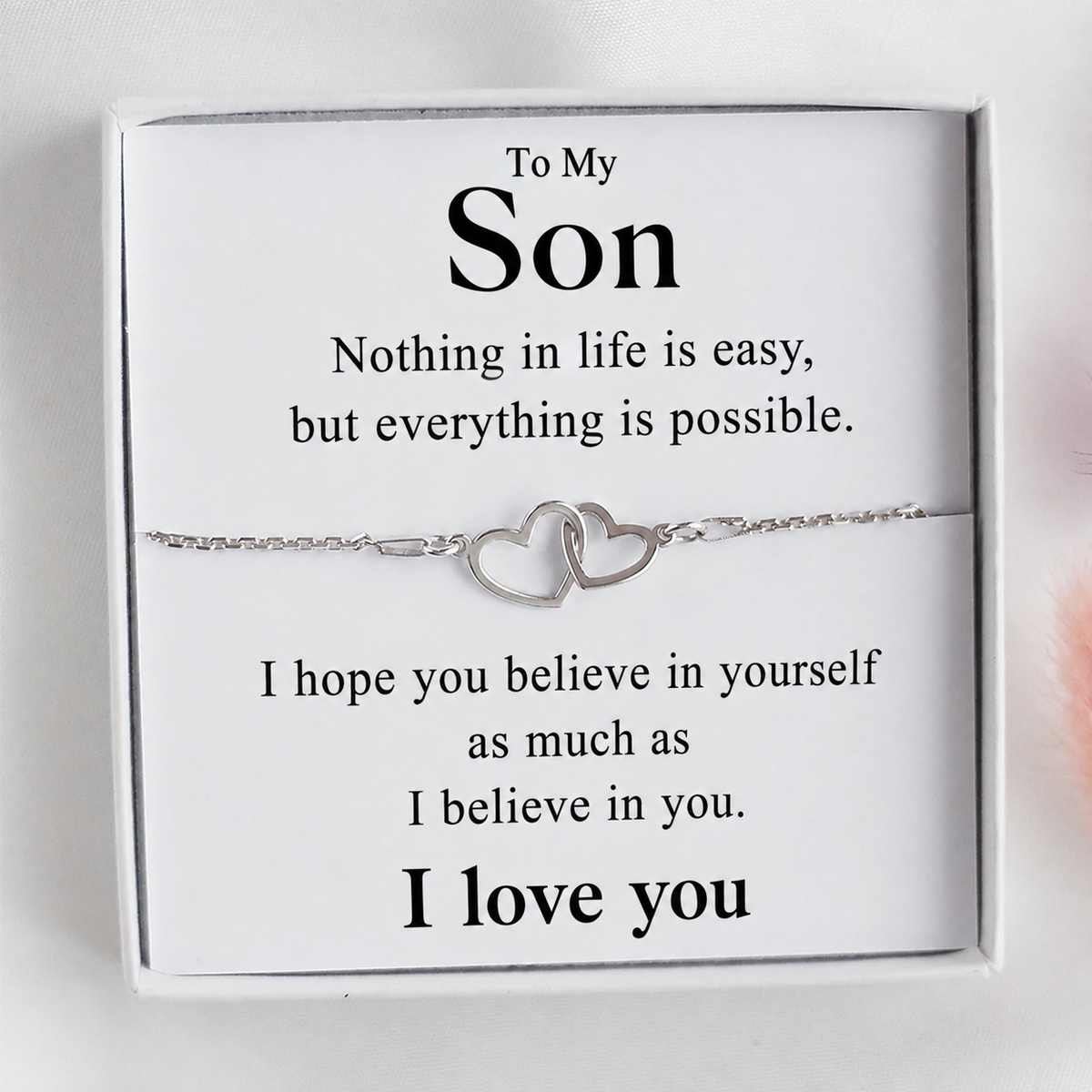 To my Daughter - Linked Hearts