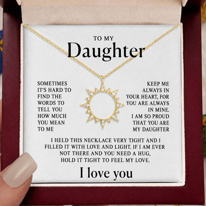 To my daughter - My sun