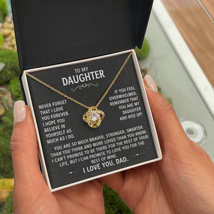 To my Daughter - Eternal Love Engraved