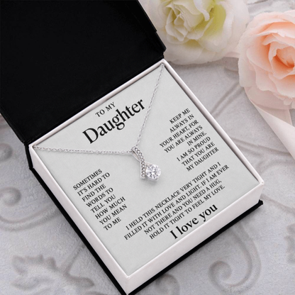 To my daughter - In my heart