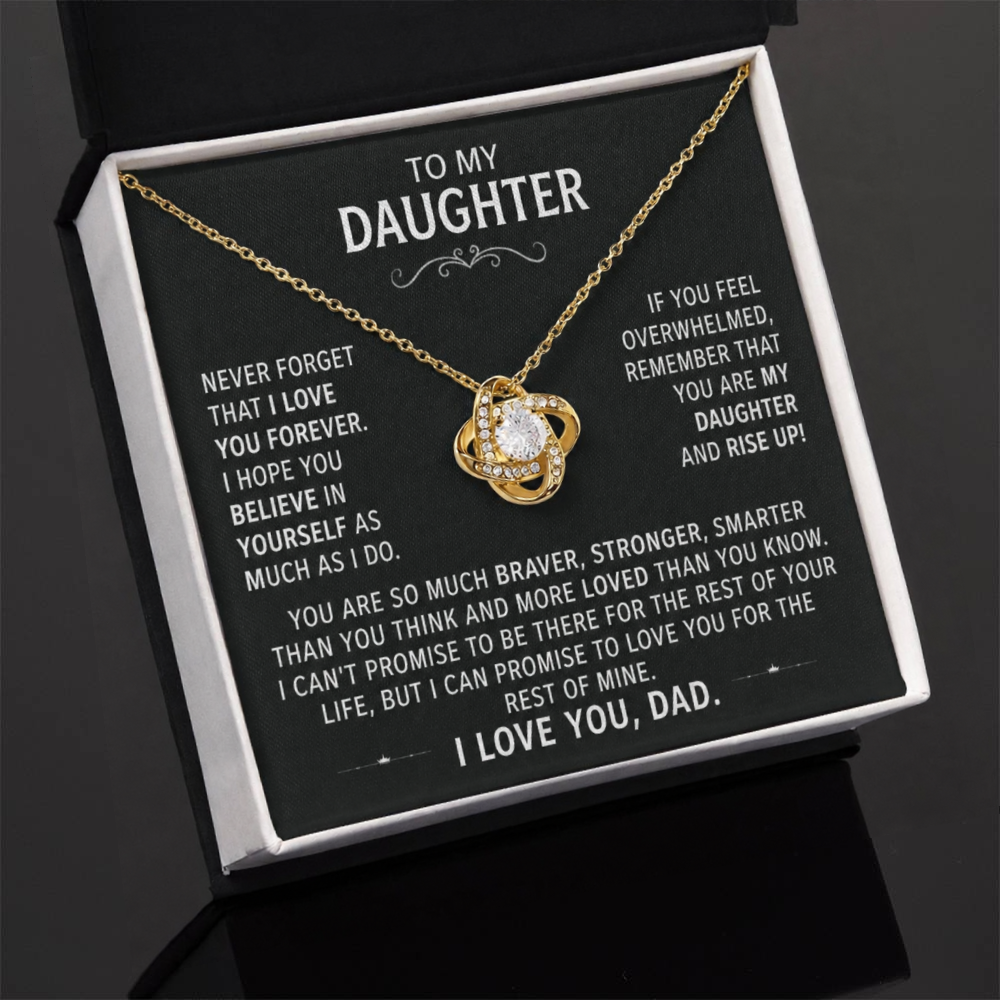 To my Daughter - Eternal Love Engraved