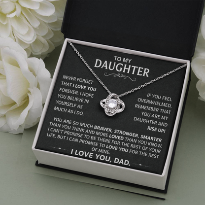To my Daughter - Eternal Love Engraved