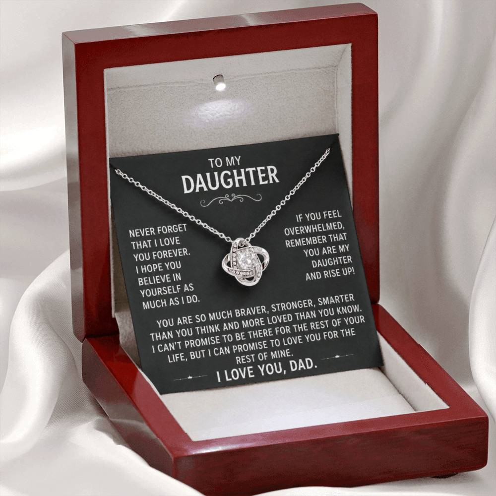 To my Daughter - Eternal Love Engraved