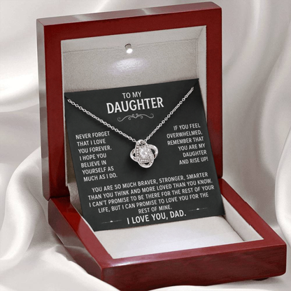 To my Daughter - Eternal Love Engraved