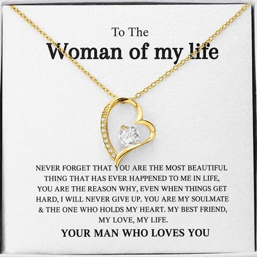 Eternal Rose Gift Box & Love Necklace