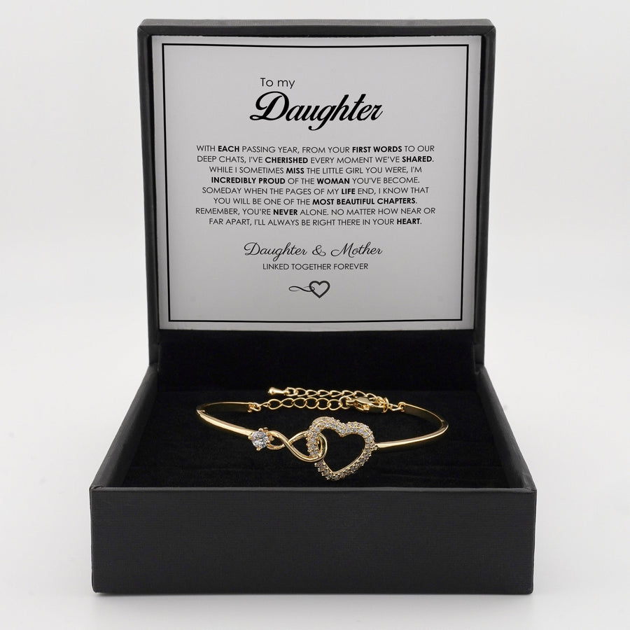 "To My Daughter" Forever Connected Bracelet