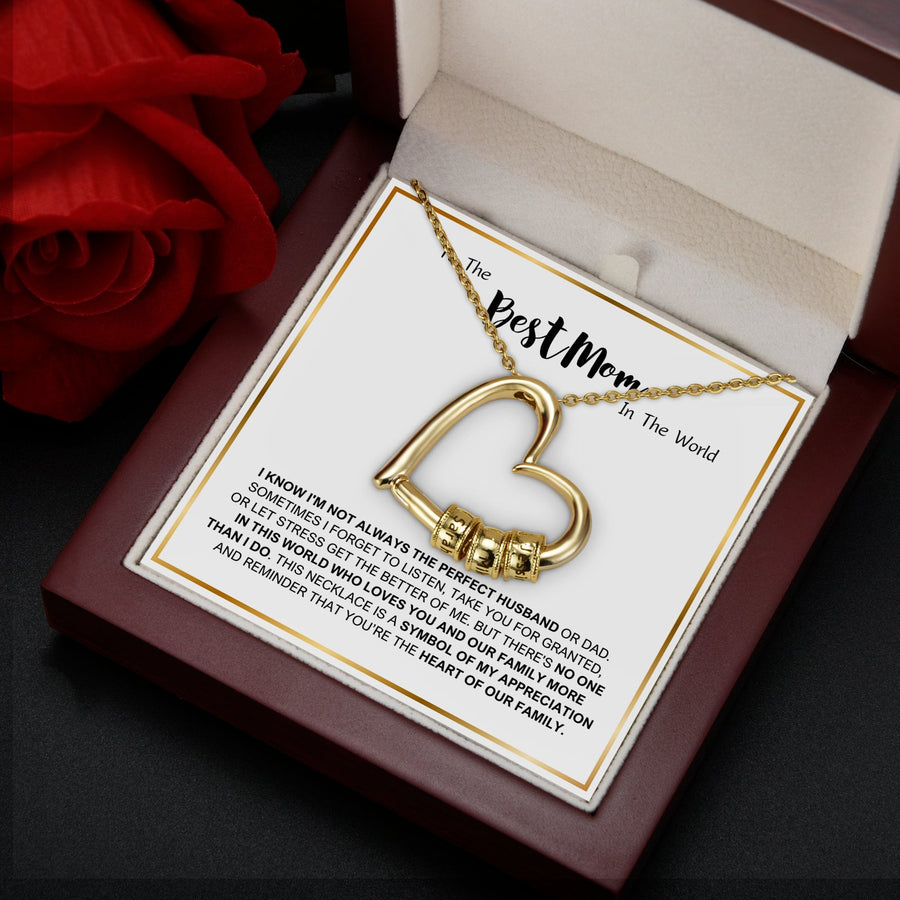 "Family's Love" Customized Pendant Gift Set