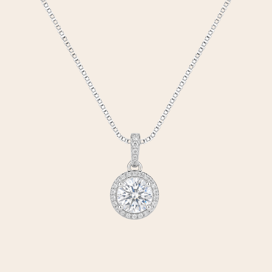 To My Soulmate, "My Life, Love & Best Friend" Sparkling Pendant