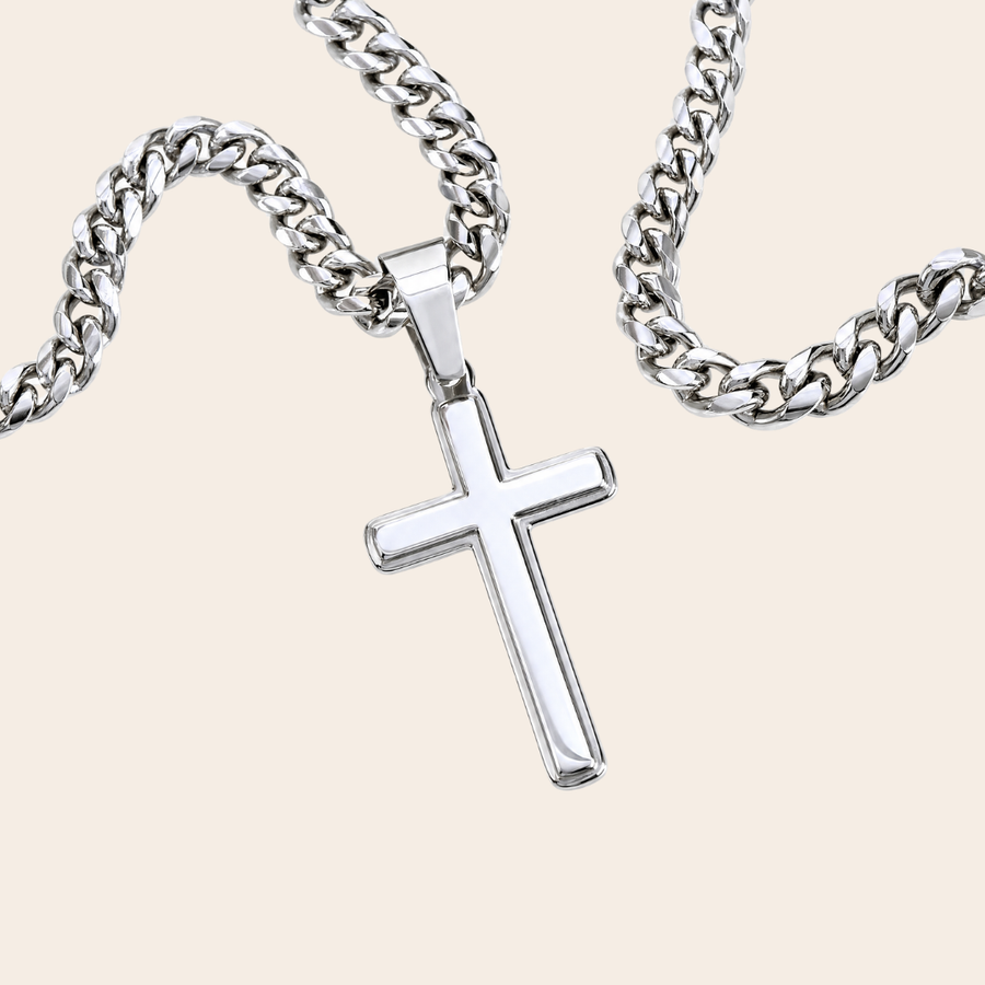 Never Alone – Cross Necklace for Him