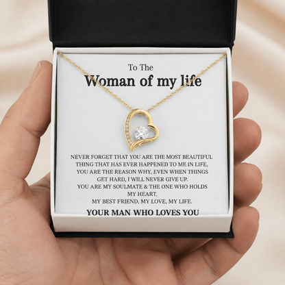 Eternal Love Necklace - The woman of my life