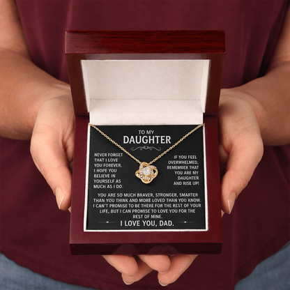 To my Daughter - Eternal Love Engraved