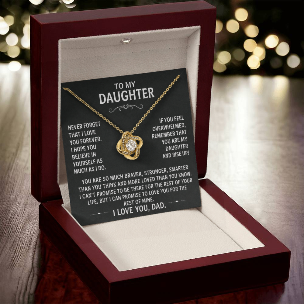 To my Daughter - Eternal Love Engraved