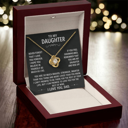 To my Daughter - Eternal Love Engraved