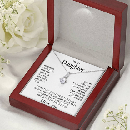 To my daughter - In my heart