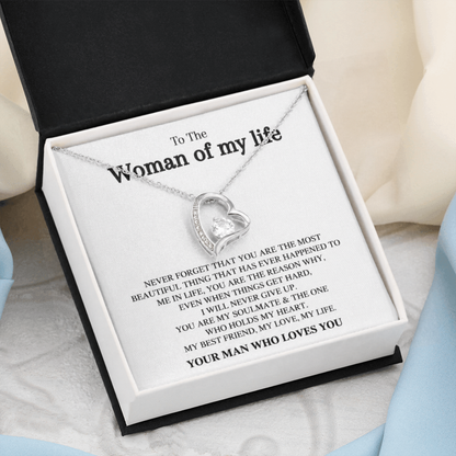 Eternal Love Necklace - The woman of my life