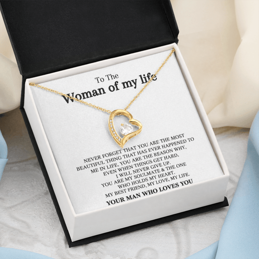 Eternal Love Necklace - The woman of my life