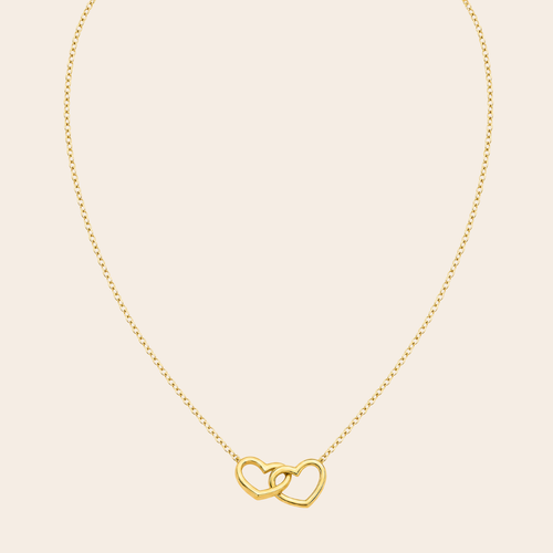 The Spin of Love™ Interlocking Hearts Necklace