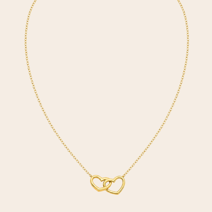 The Spin of Love™ Interlocking Hearts Necklace