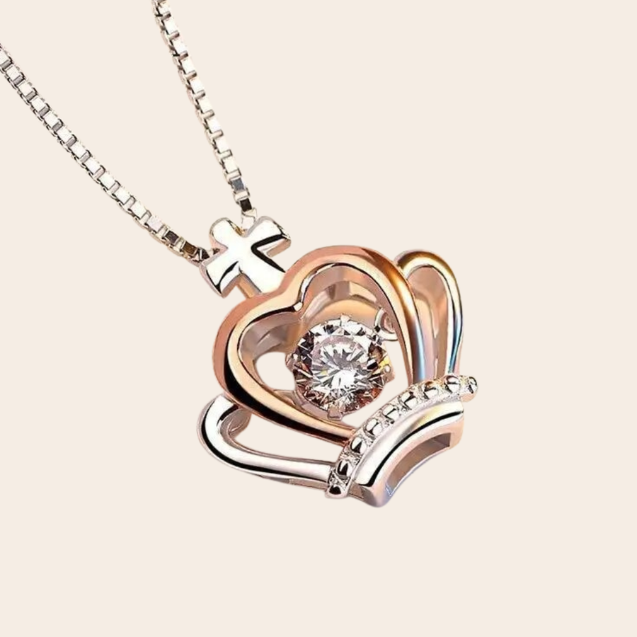 Straighten Your Crown Necklace